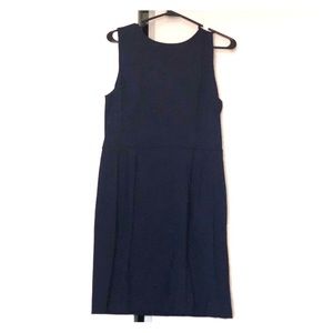 Navy blue dress